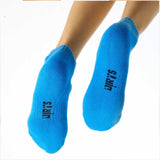 Black | Light Blue | White Sneaker Socks For Men and Women made from Pure Cotton 3 x PAIR