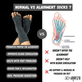 Grey Foot Alignment Socks