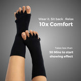 Black Foot Alignment Socks