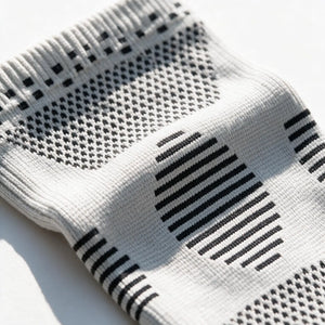 Compression knee sleeve worn overnight