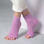 Light Purple Foot Alignment Socks - Dirtslightpurple-foot