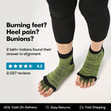 Green Foot Alignment Socks