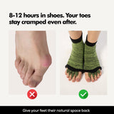 Green Foot Alignment Socks