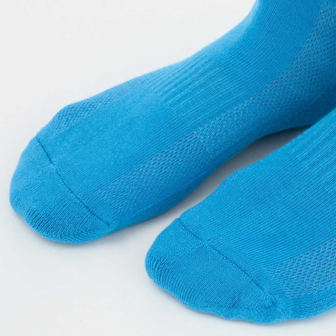 Black | Light Blue | White Sneaker Socks For Men and Women made from Pure Cotton 3 x PAIR