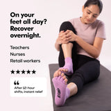 Light Purple Foot Alignment Socks