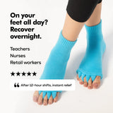 Blue Foot Alignment Socks