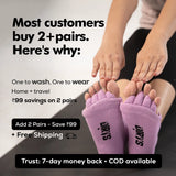 Light Purple Foot Alignment Socks