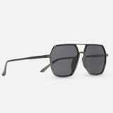 Side view of Grey Sigma Dark Shade sunglasses