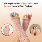 Multi Colour Foot Alignment Socks