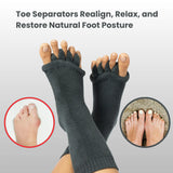 Grey Foot Alignment Socks