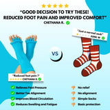 Blue Foot Alignment Socks