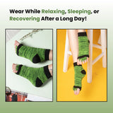 Green Foot Alignment Socks