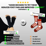 Black Foot Alignment Socks
