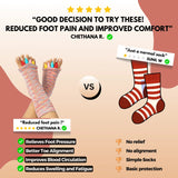 Multi Colour Foot Alignment Socks