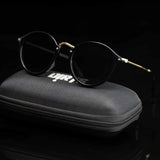 Stylish Infinity Iris Shade sunglasses with case