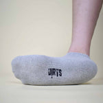 Grey Sneaker Socks For Men and Women made from Pure Cotton 3 x PAIR