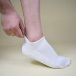 White Bamboo Performance Socks Odour Free- Pair of 3