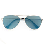 Apex Aqua Shade sunglasses with blue lenses front view