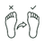 Natural posture icon