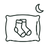 Sleep comfort icon