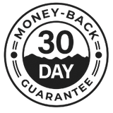 30-day money back guarantee seal